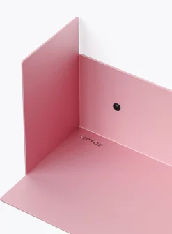 Pli folded steel wall-mounted shelf unit