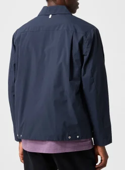 Point collar windbreaker