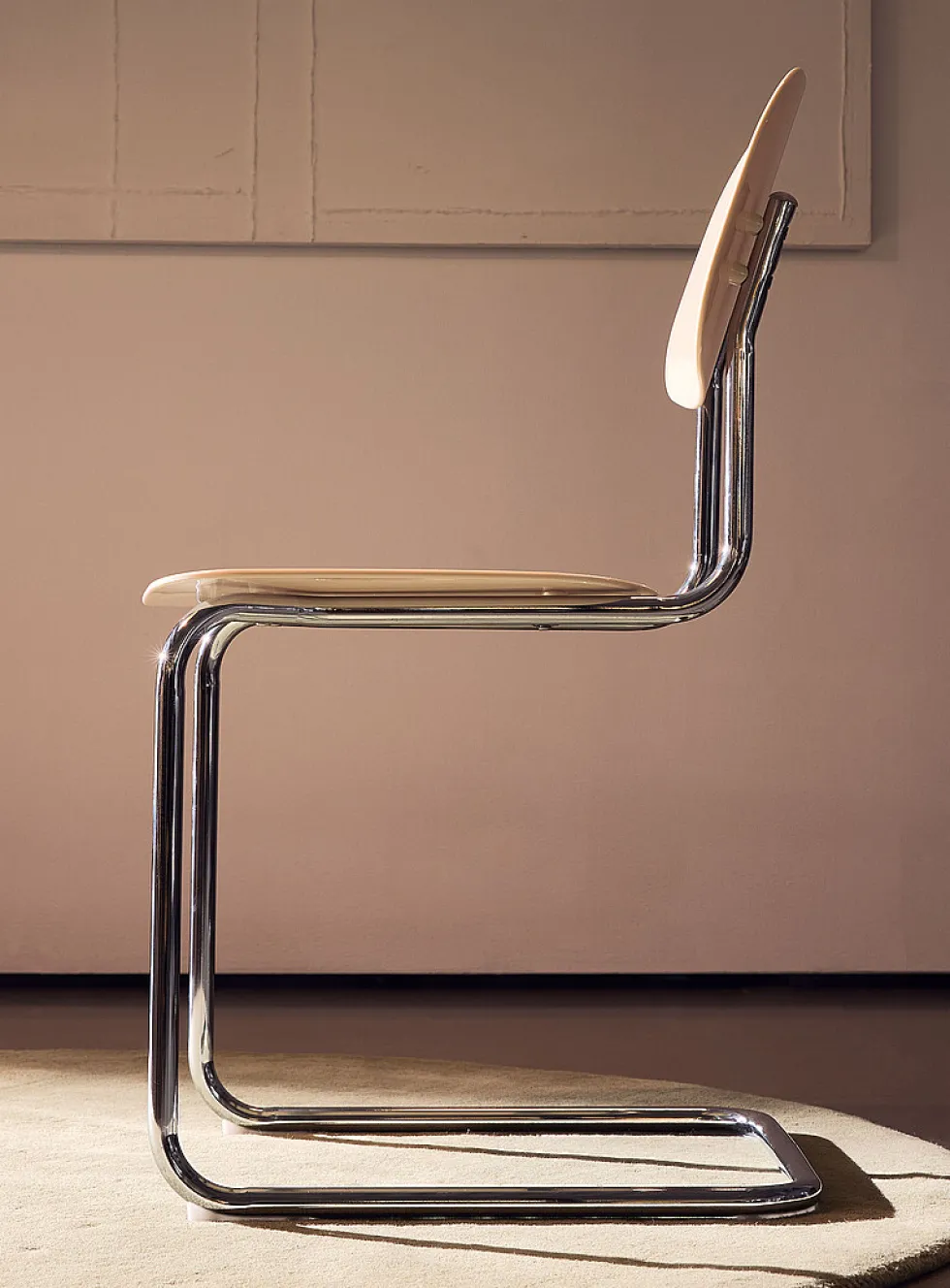 Polycarbonate and metal chairs