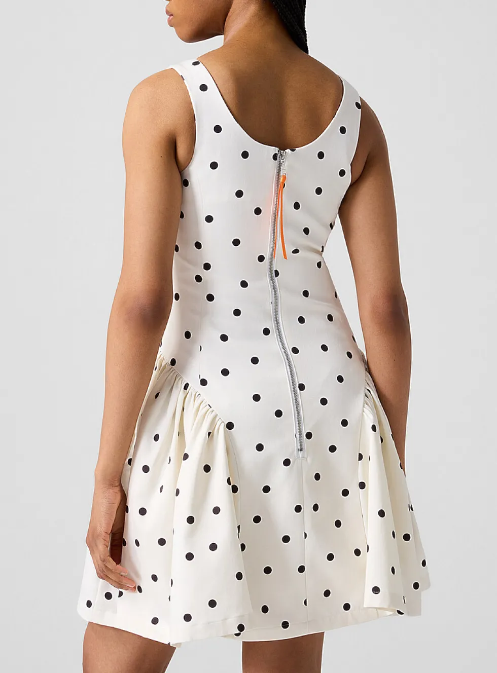 Poppy polka dot dress