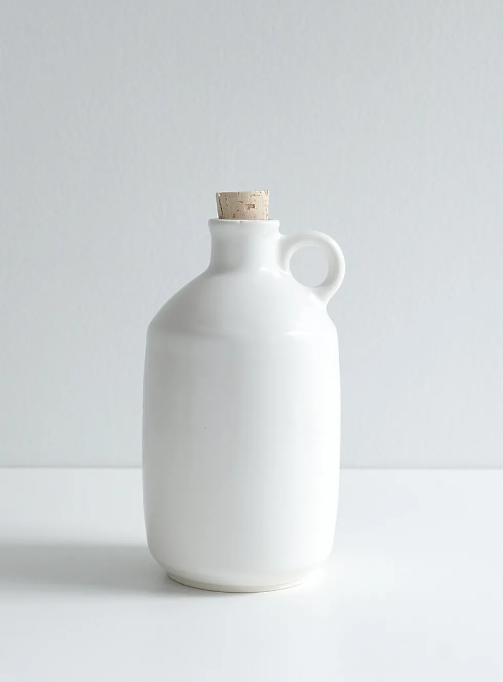 Porcelain maple syrup jar