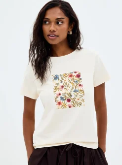 Printed Pima cotton T-shirt