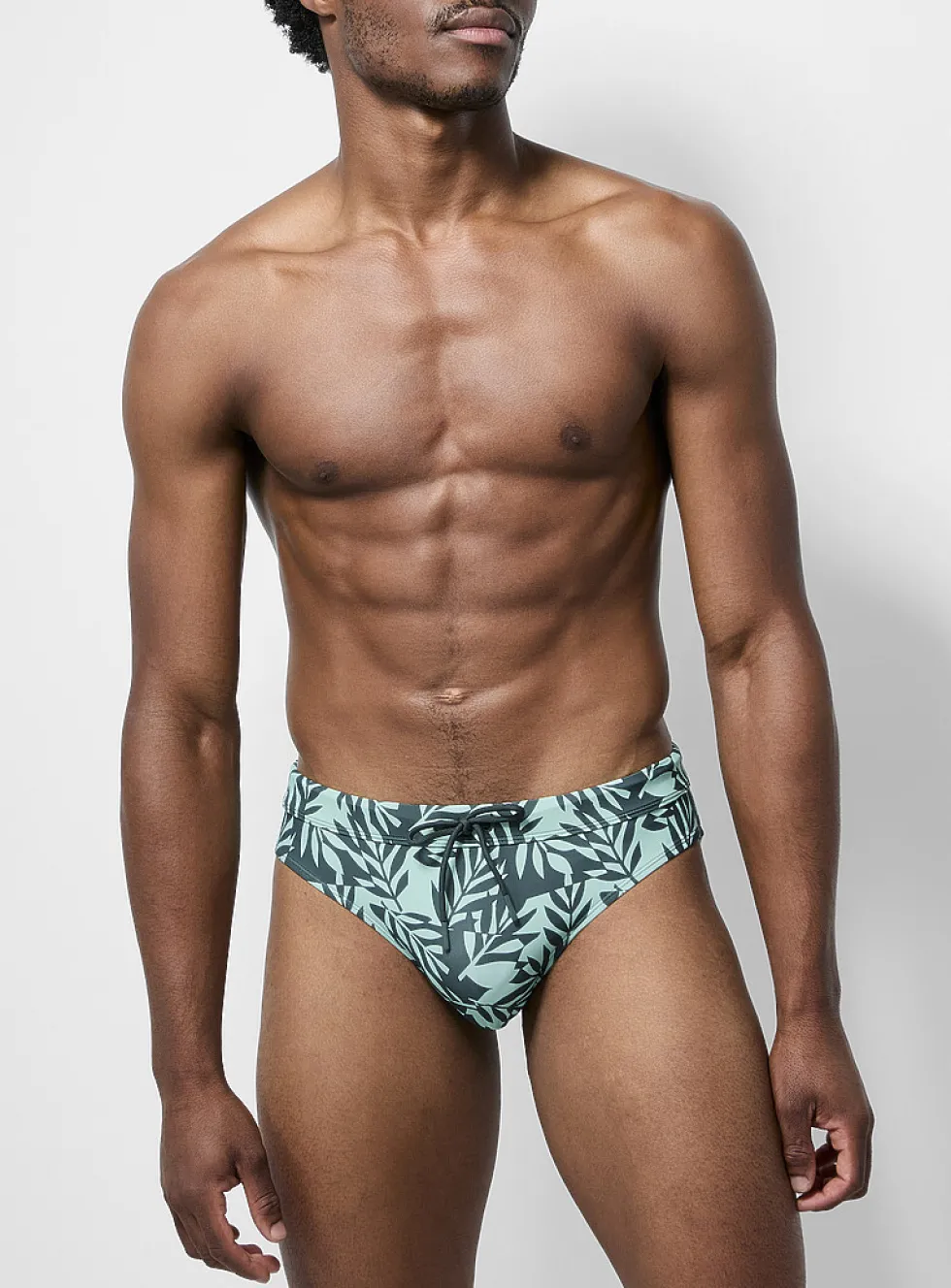Printed swim brief