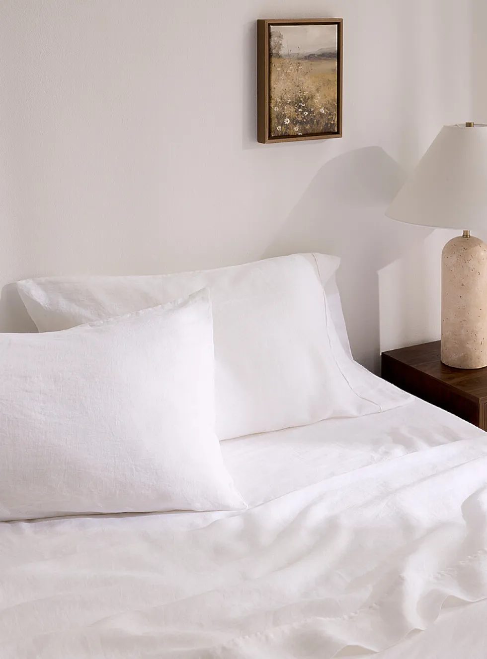 Pure European linen pillowcases