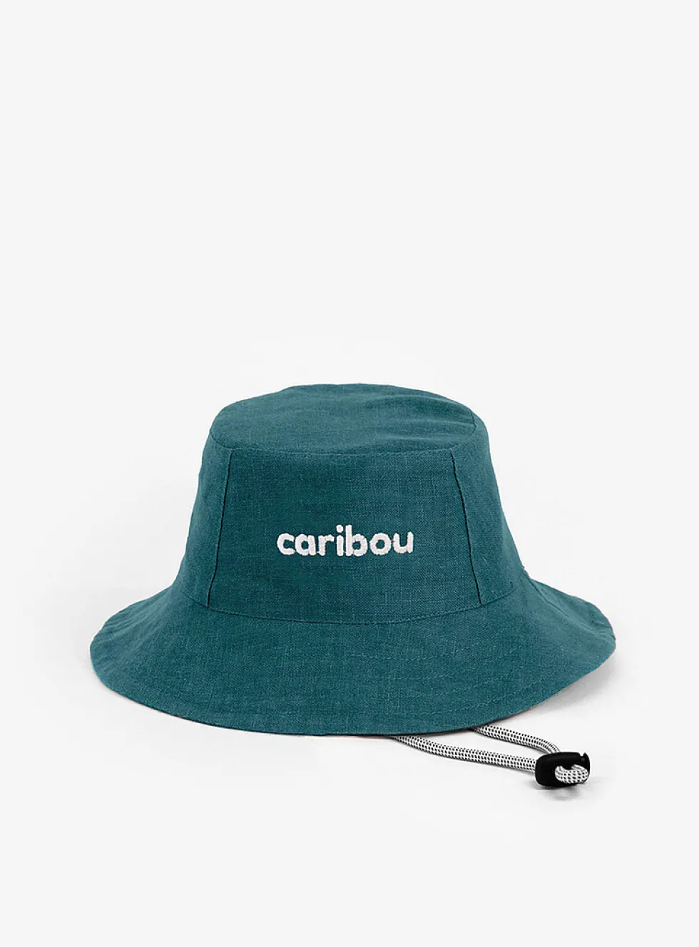 Pure linen colourful bucket hat