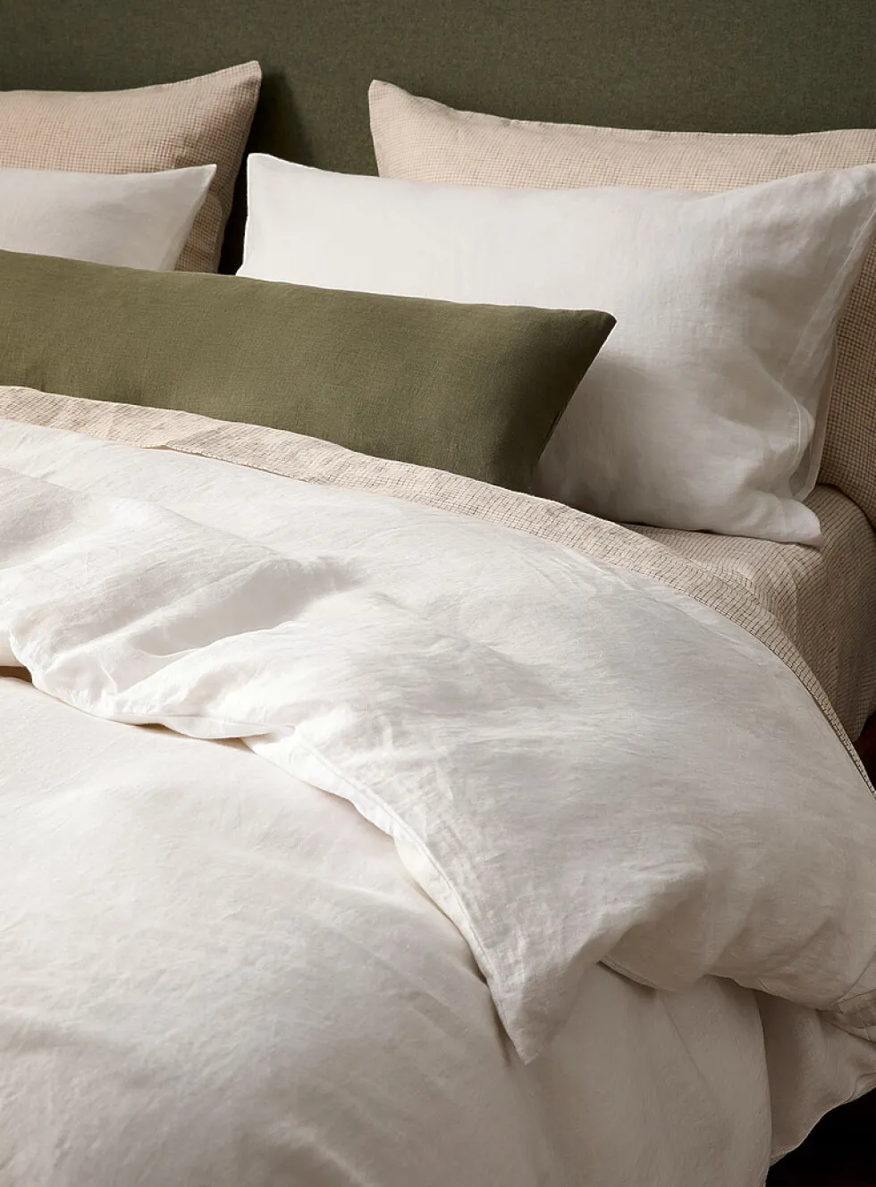 Pure linen duvet cover