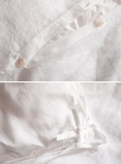 Pure linen duvet cover