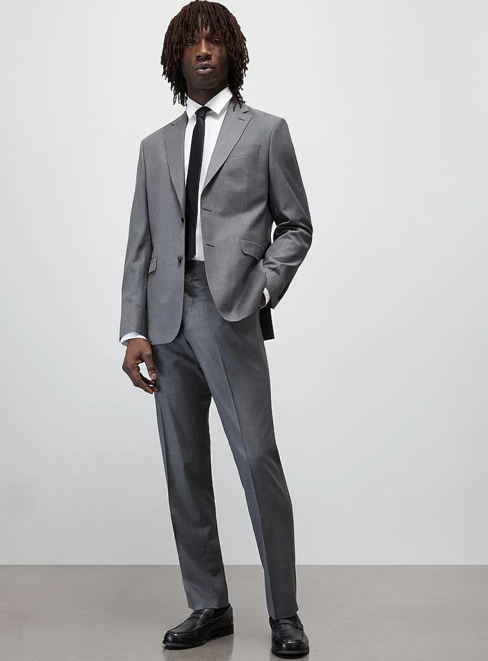 Pure wool suit