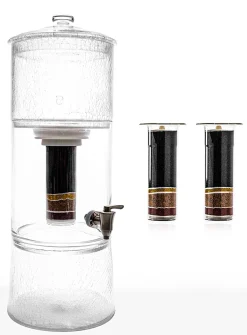 PURGLASS filtered water dispenser