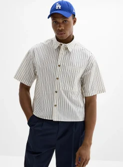 Pyjama-striped shirt