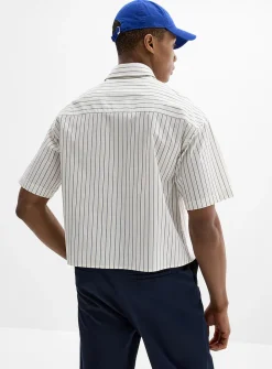 Pyjama-striped shirt