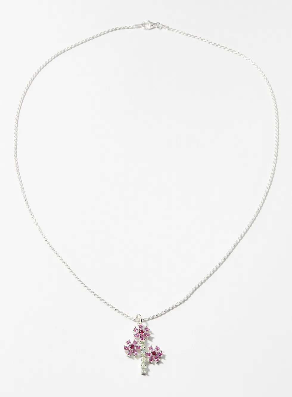 Rambling Rose pendant necklace