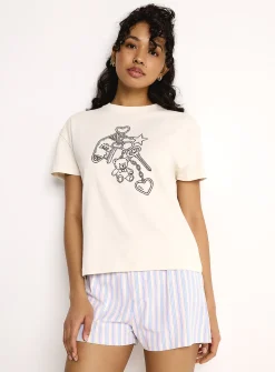 Relaxed stretch T-shirt