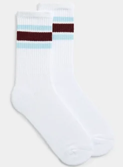 Retro stripes socks