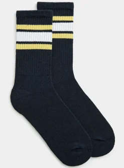 Retro stripes socks