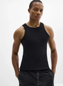 Ribbed jersey cami