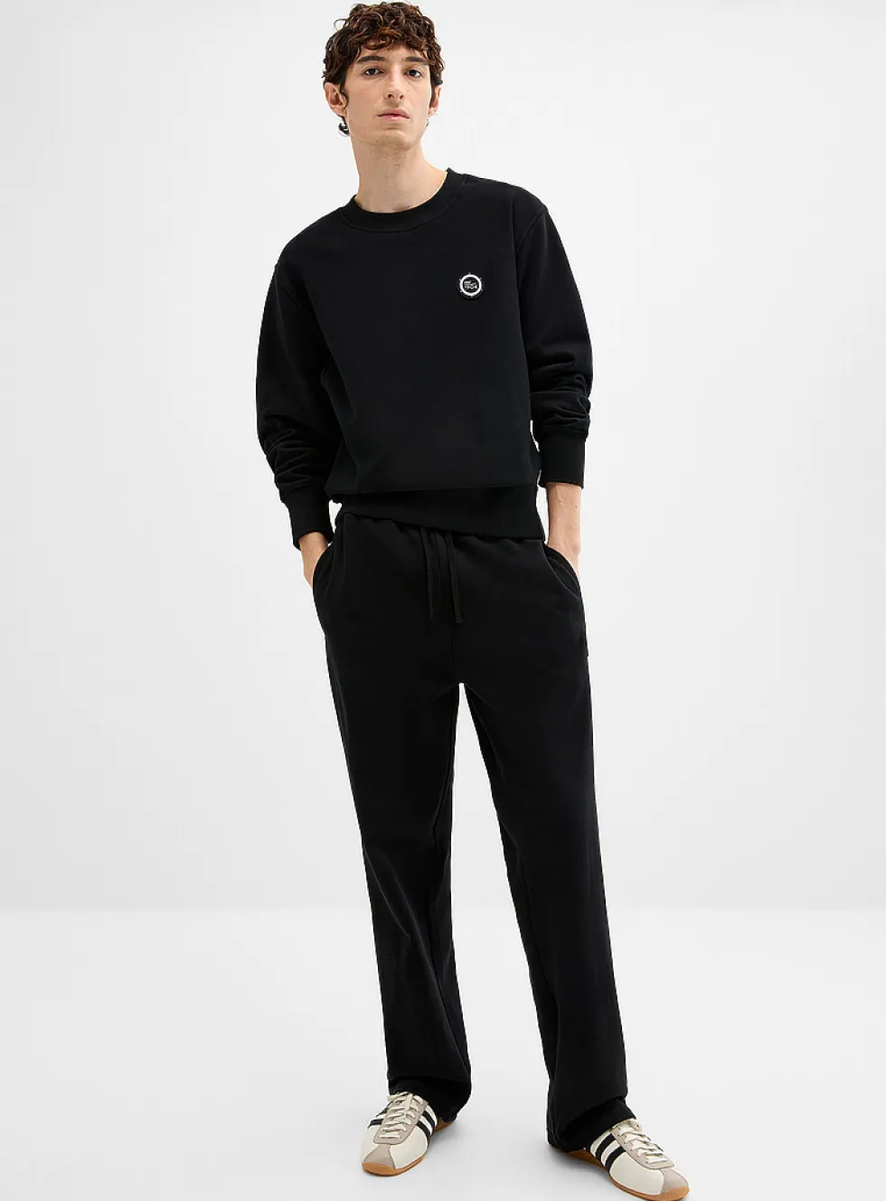 Rue Saint-Honoré emblem terry-lined pant