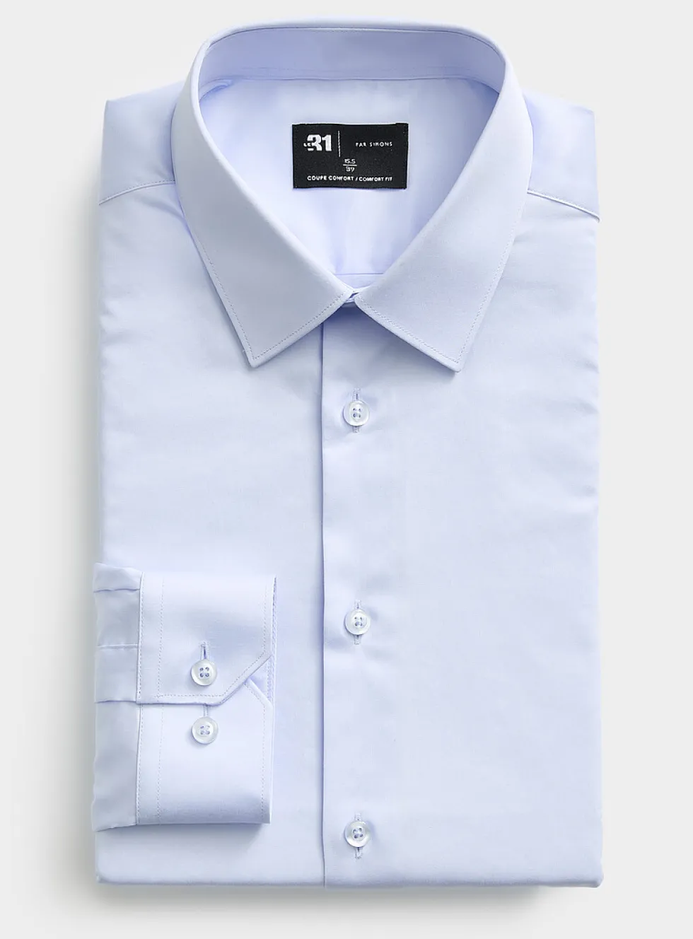 Satiny 100% cotton shirt