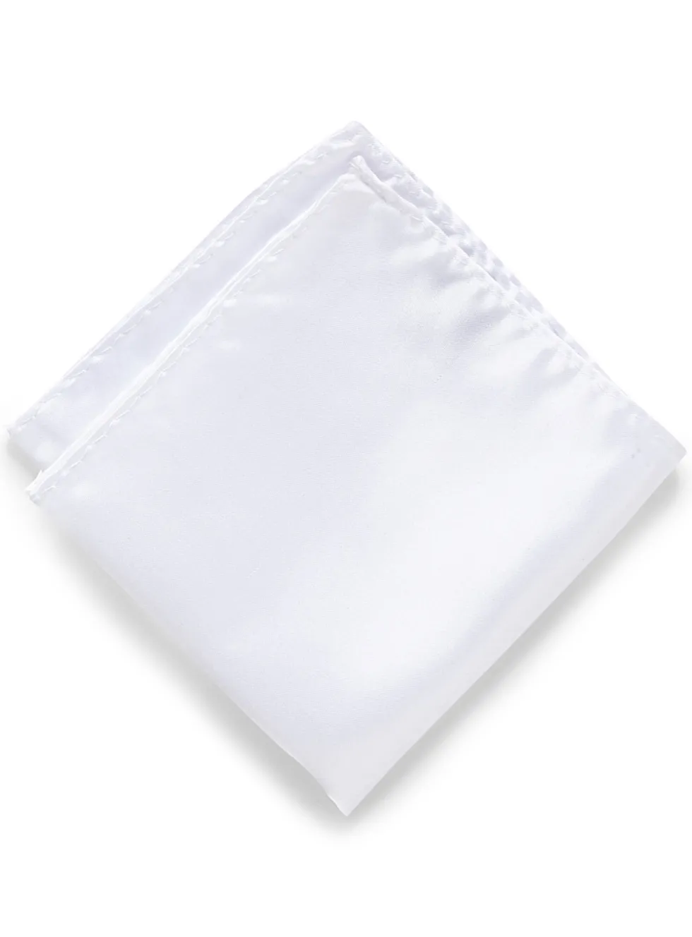 Satiny pocket square