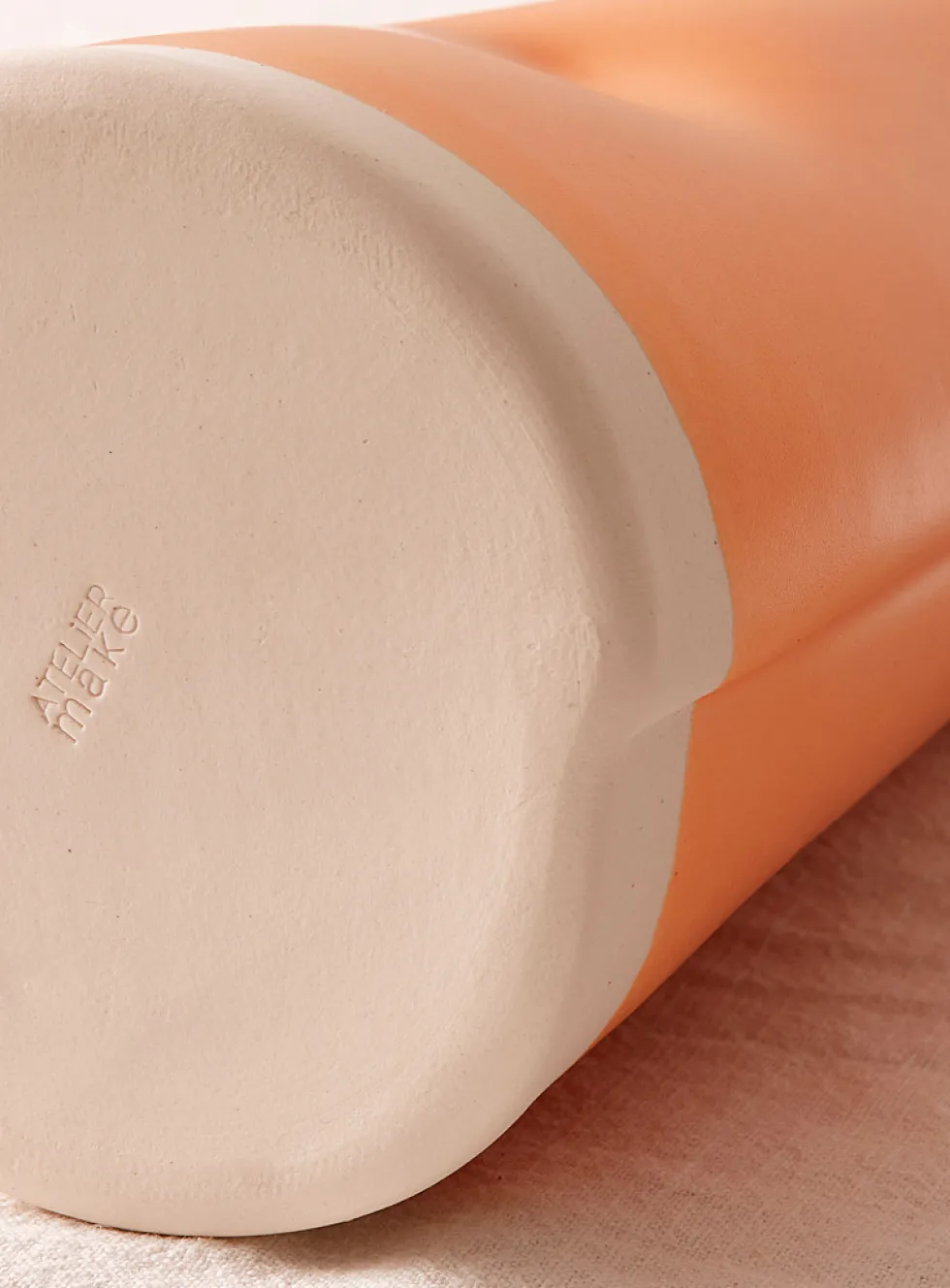 Satiny porcelain carafe