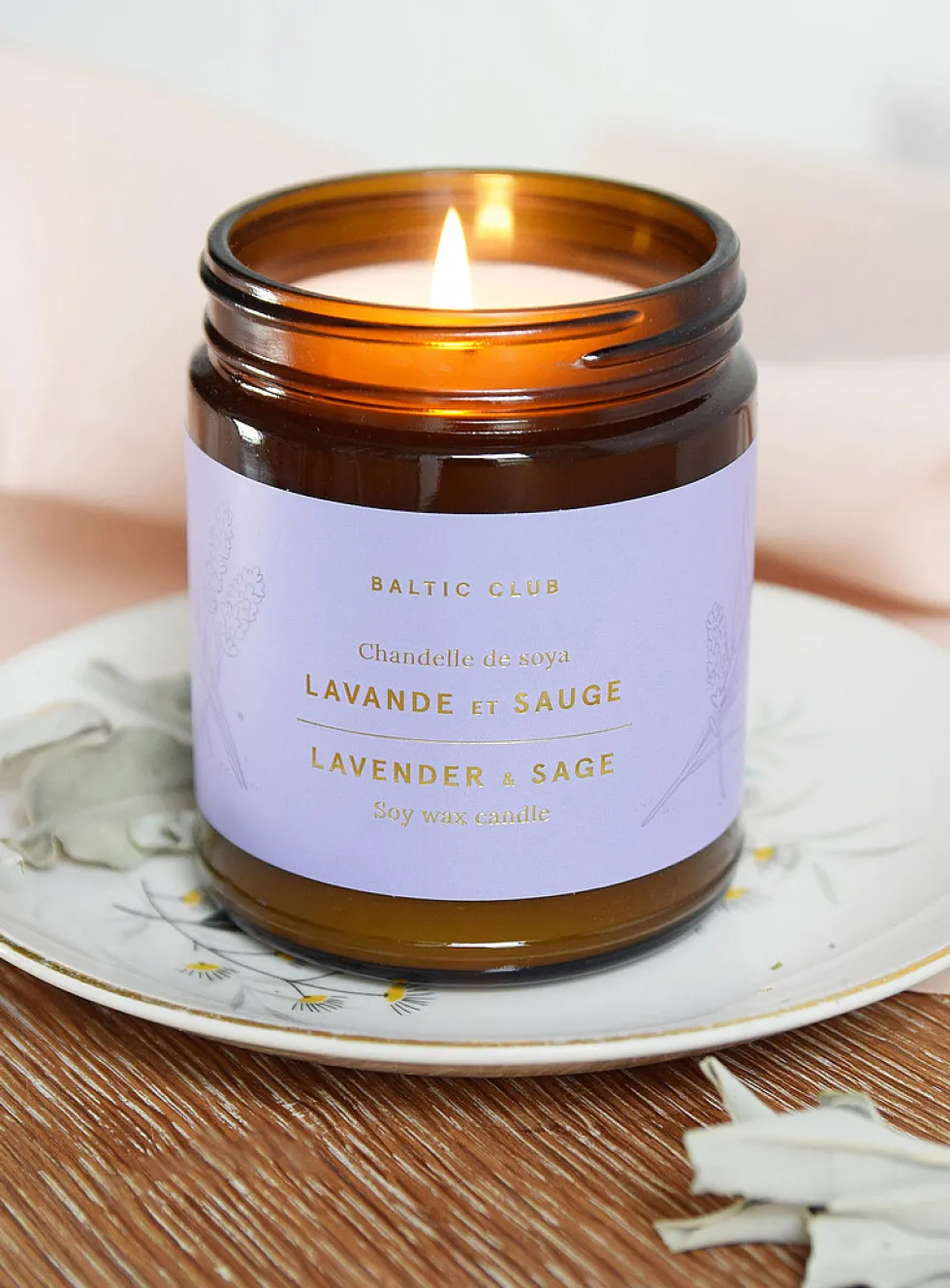 Scented soy candle set