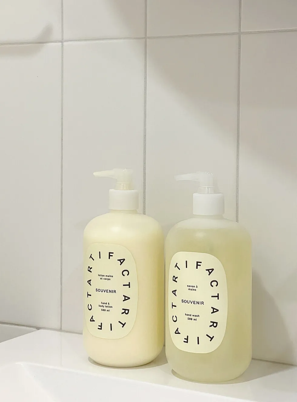 Sea kelp and green tea extracts hand soap