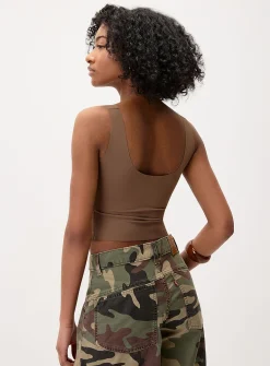 Seamless cropped cami
