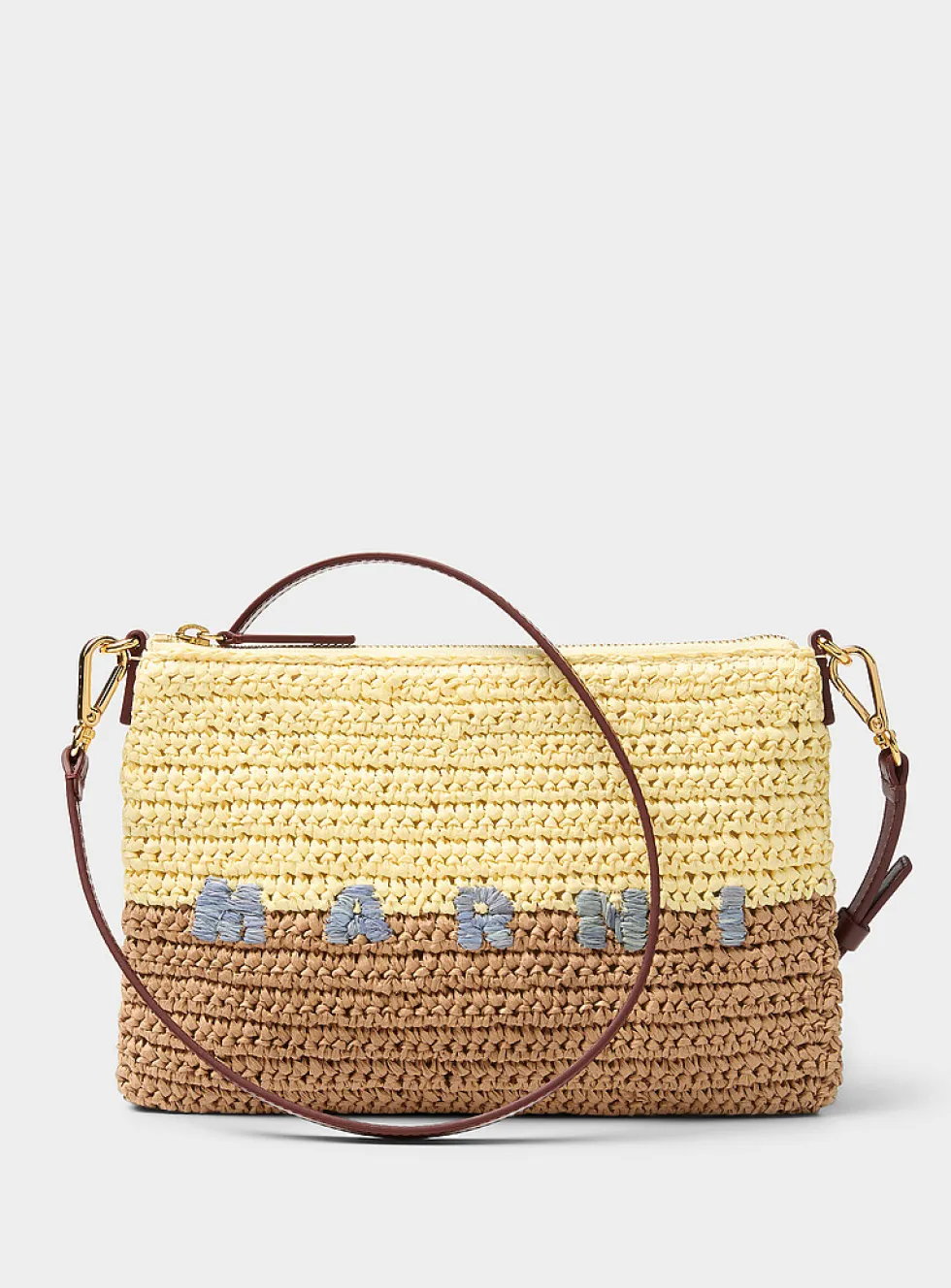 Seaside paper clutch