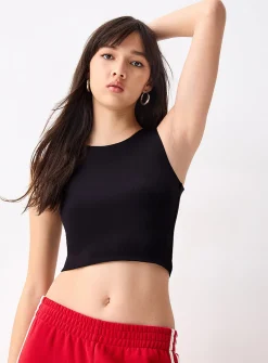 Second skin cropped cami