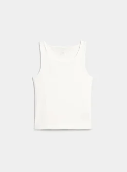 Second-skin wide straps cami