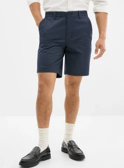 Semi-plain chino Bermudas