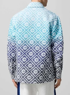 Shade terry jacquard overshirt
