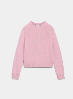 Shaker-rib boxy-fit sweater