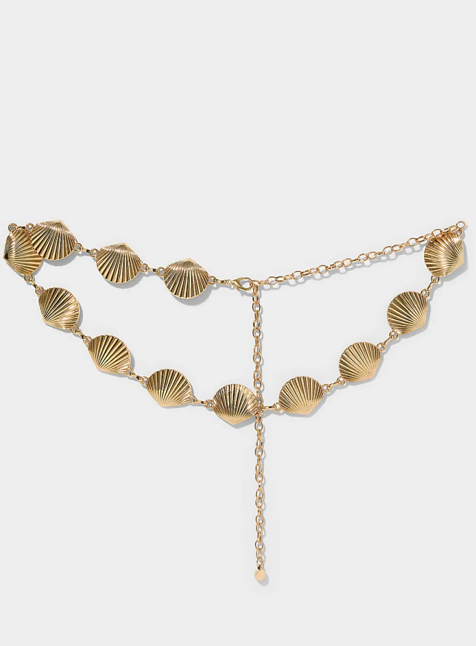 Shell metallic belt