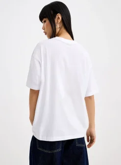 Short-sleeve crew-neck tee
