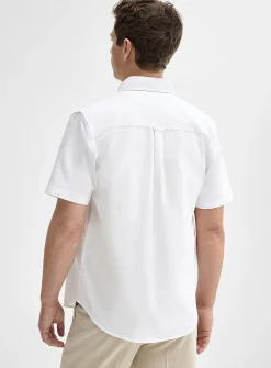 Short-sleeve Oxford shirt