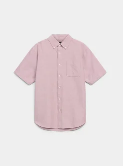 Short-sleeve Oxford shirt