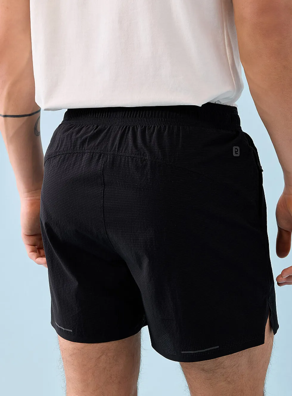 Side-split ripstop short