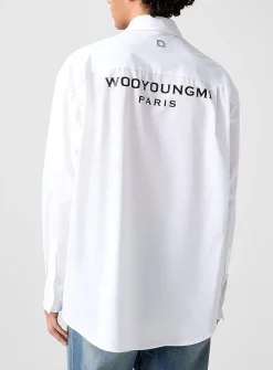 Signature back white shirt