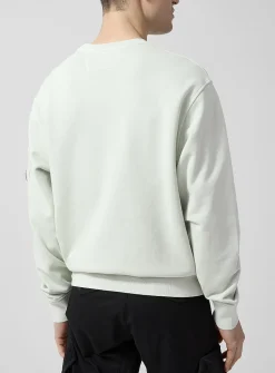 Signature lens crew-neck sweater
