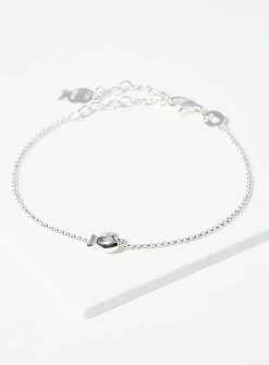 Silver fish bracelet