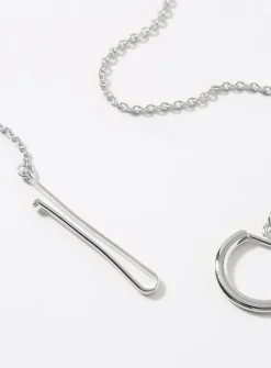 Silver gusset chain