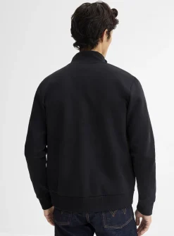 Skaz monochrome thick jersey cardigan