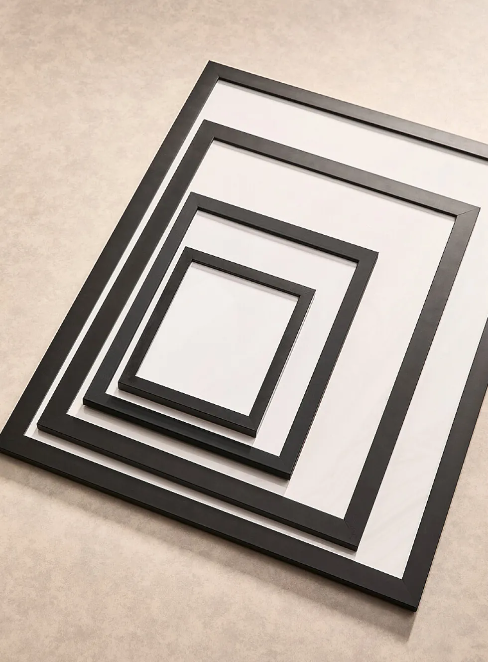 Sleek pine wood frame