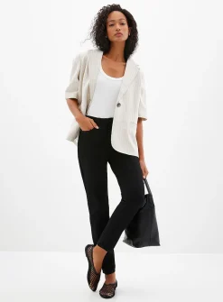 Sleek stretch jean