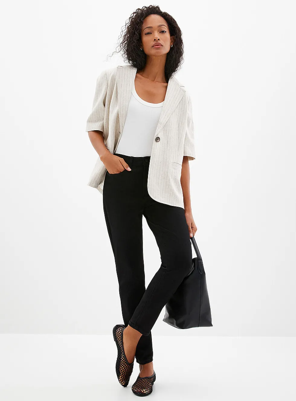 Sleek stretch jean