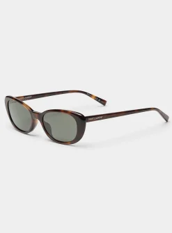 Slim cat-eye sunglasses