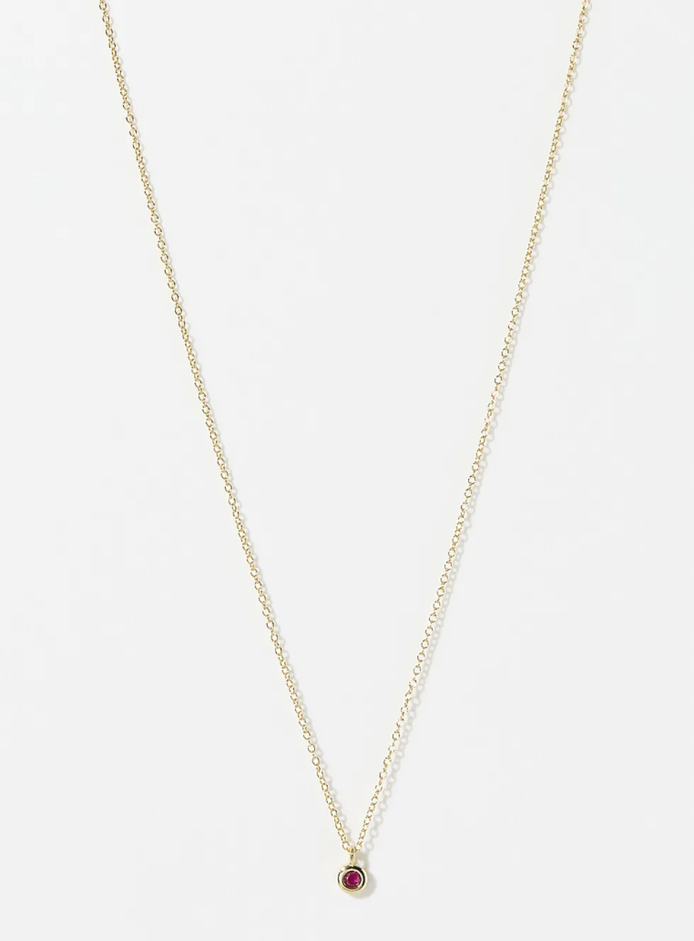 Small birthstone chain