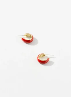 Small enamel hoops