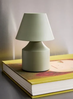 Small rechargeable minimalist touch table lamp
